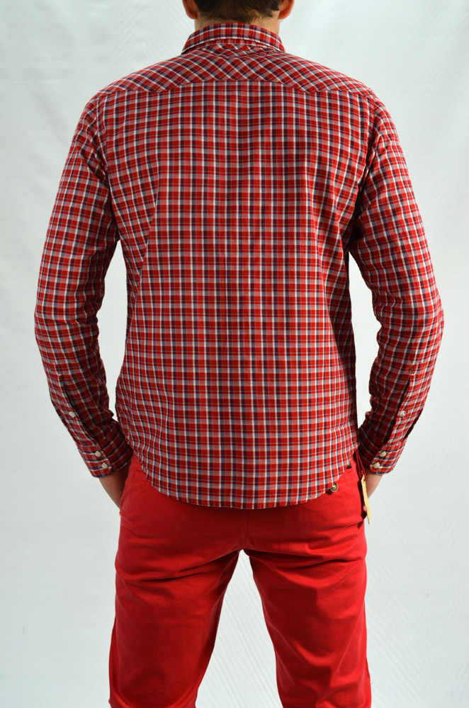 CAMISA LEE RIDER SHIRT PRIMARY RED