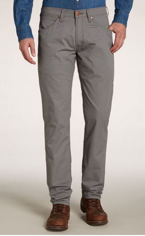 PANTALON WRANGLER GREENSBORO PEWTER