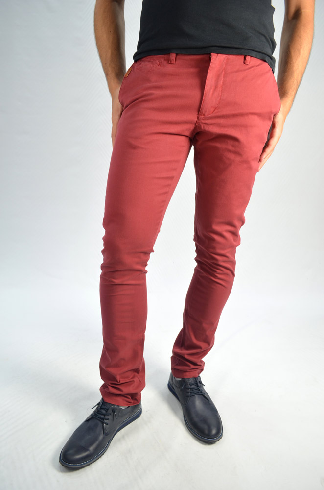 PANTALON FYORD ROJO