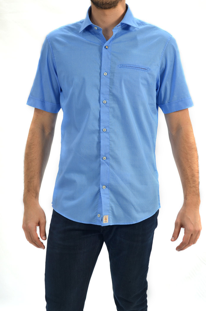 CAMISA PIERRE CARDIN MD.53269 AZUL