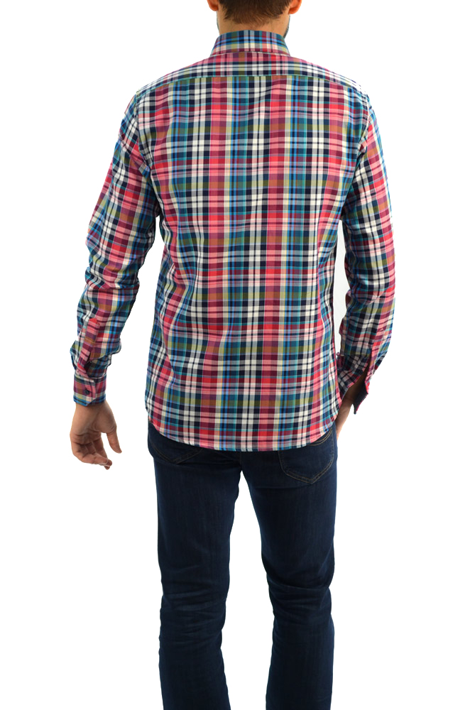 CAMISA RAFHAELO GUTTI 5/3244 ROJO