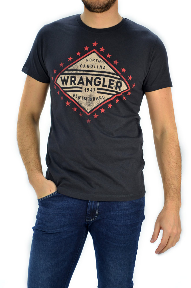 CAMISETA WRANGLER AMERICANA TEE PHANTOM