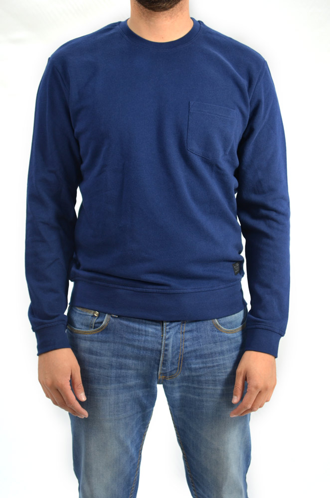 SUDADERA LEE POCKET SWS DEEP INDIGO