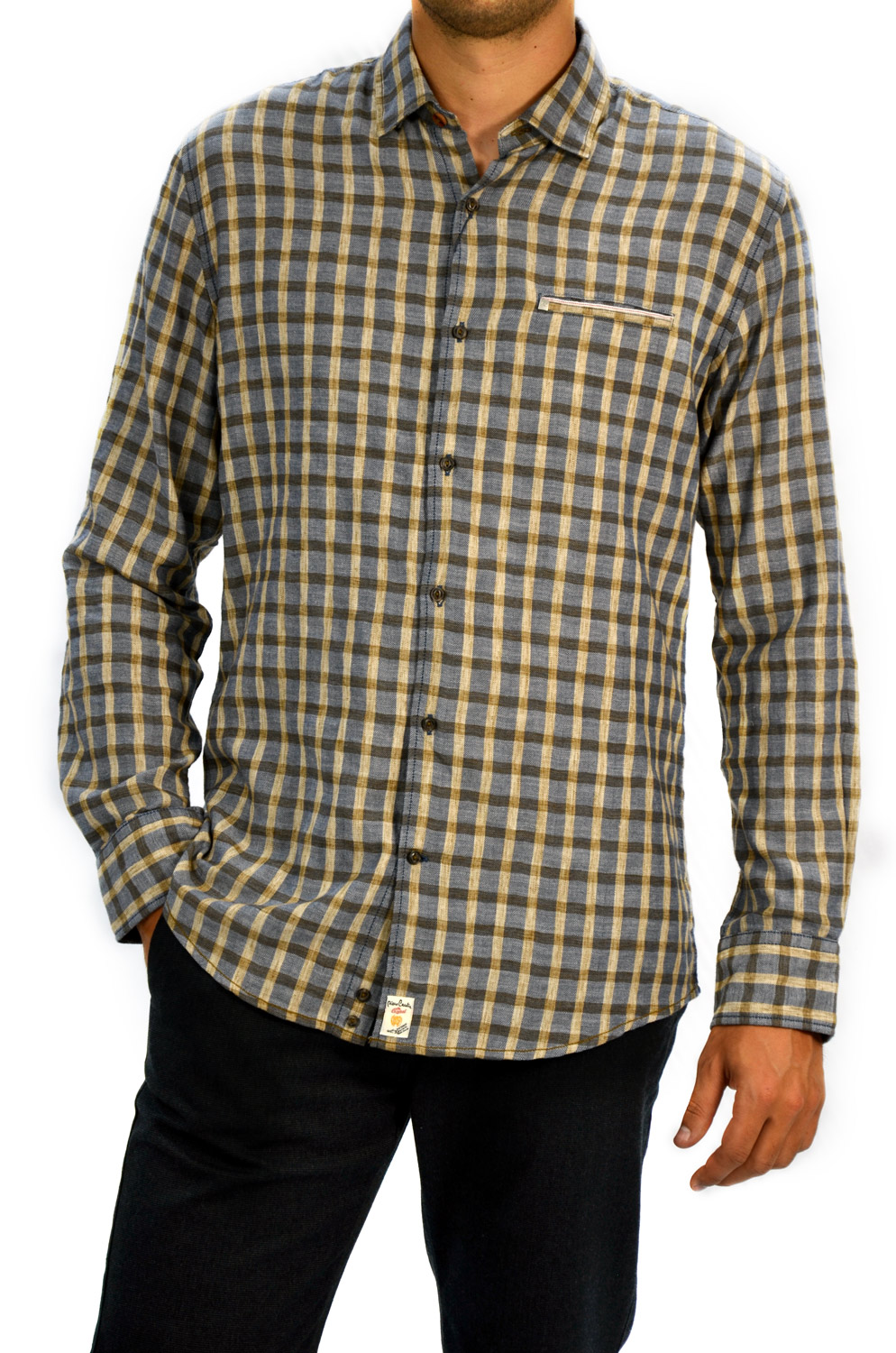 CAMISA ML PIERRE CARDIN  MD. 5859