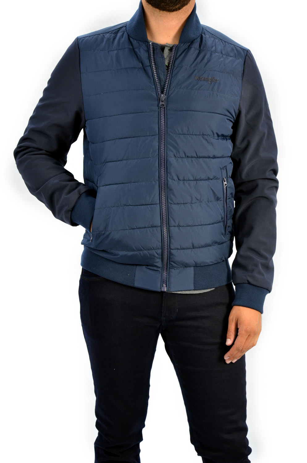 CAZADORA WRANGLER TECH BOMBER NAVY