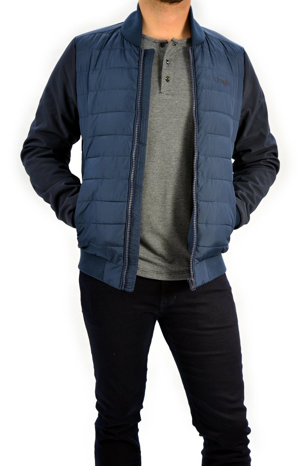 CAZADORA WRANGLER TECH BOMBER NAVY