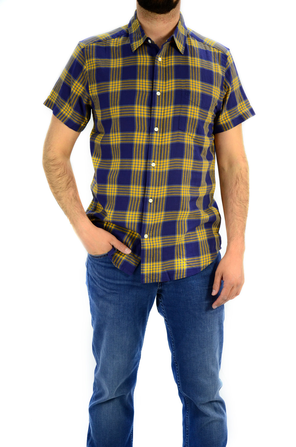 CAMISA WRANGLER SHIRT PATRIOT BLUE