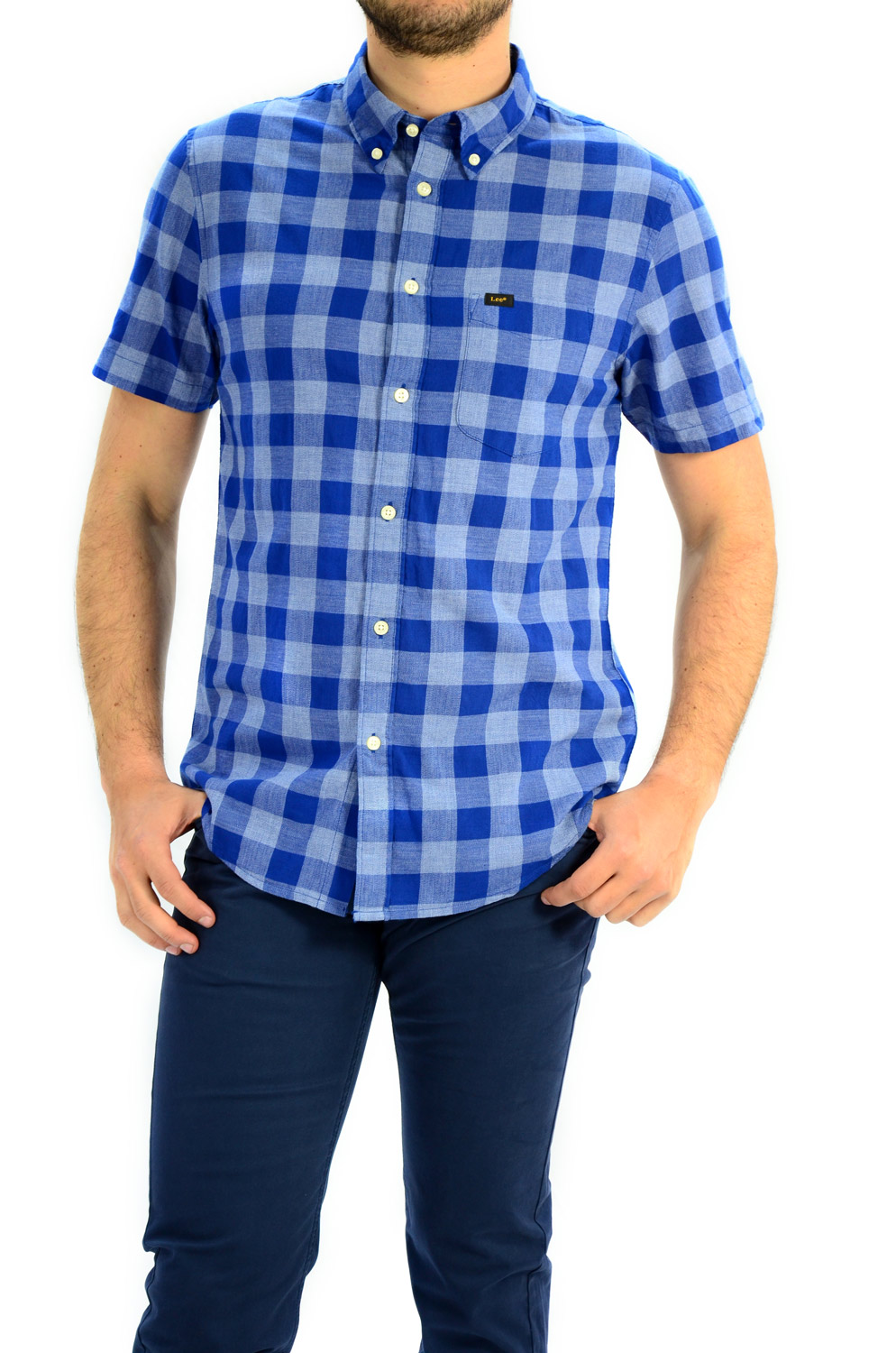 CAMISA LEED BUTTON DOWN SS LIMOGES