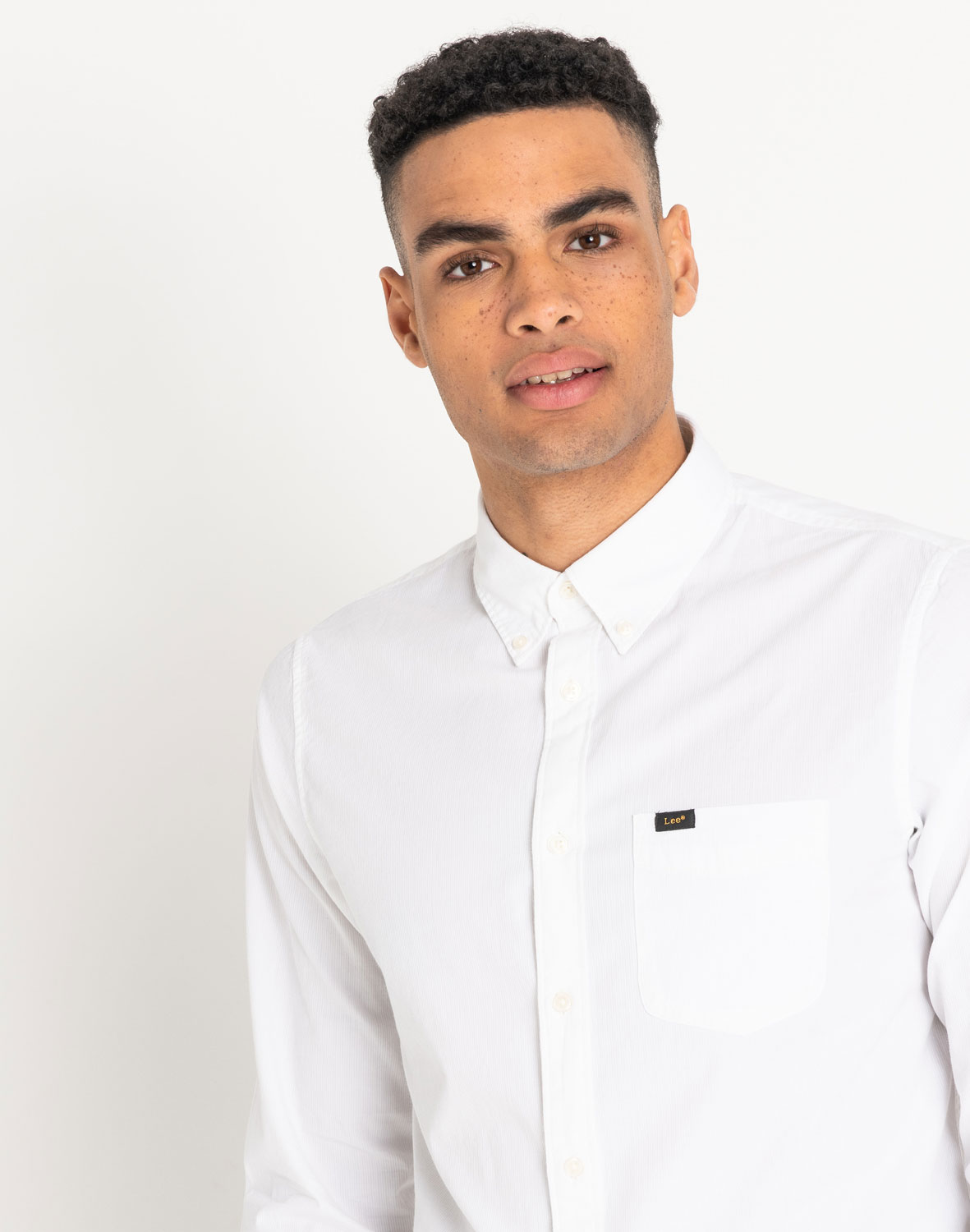 CAMISA LEE BUTTON DOWN WHITE