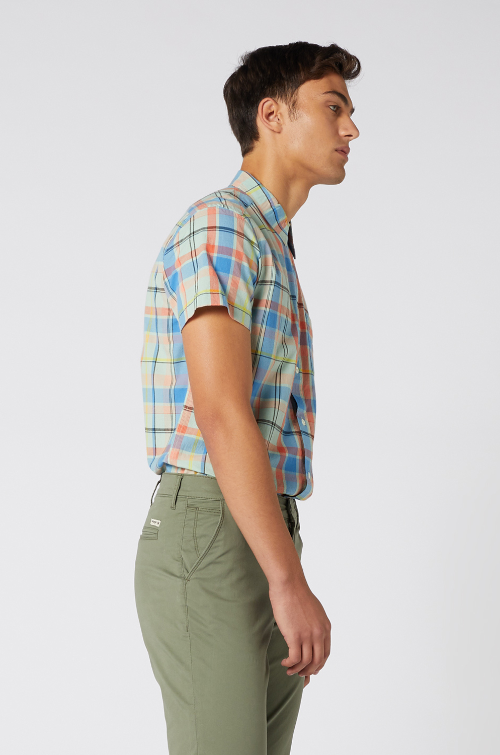 CAMISA  WRANGLER SHIRT GOSSAMER GREEN