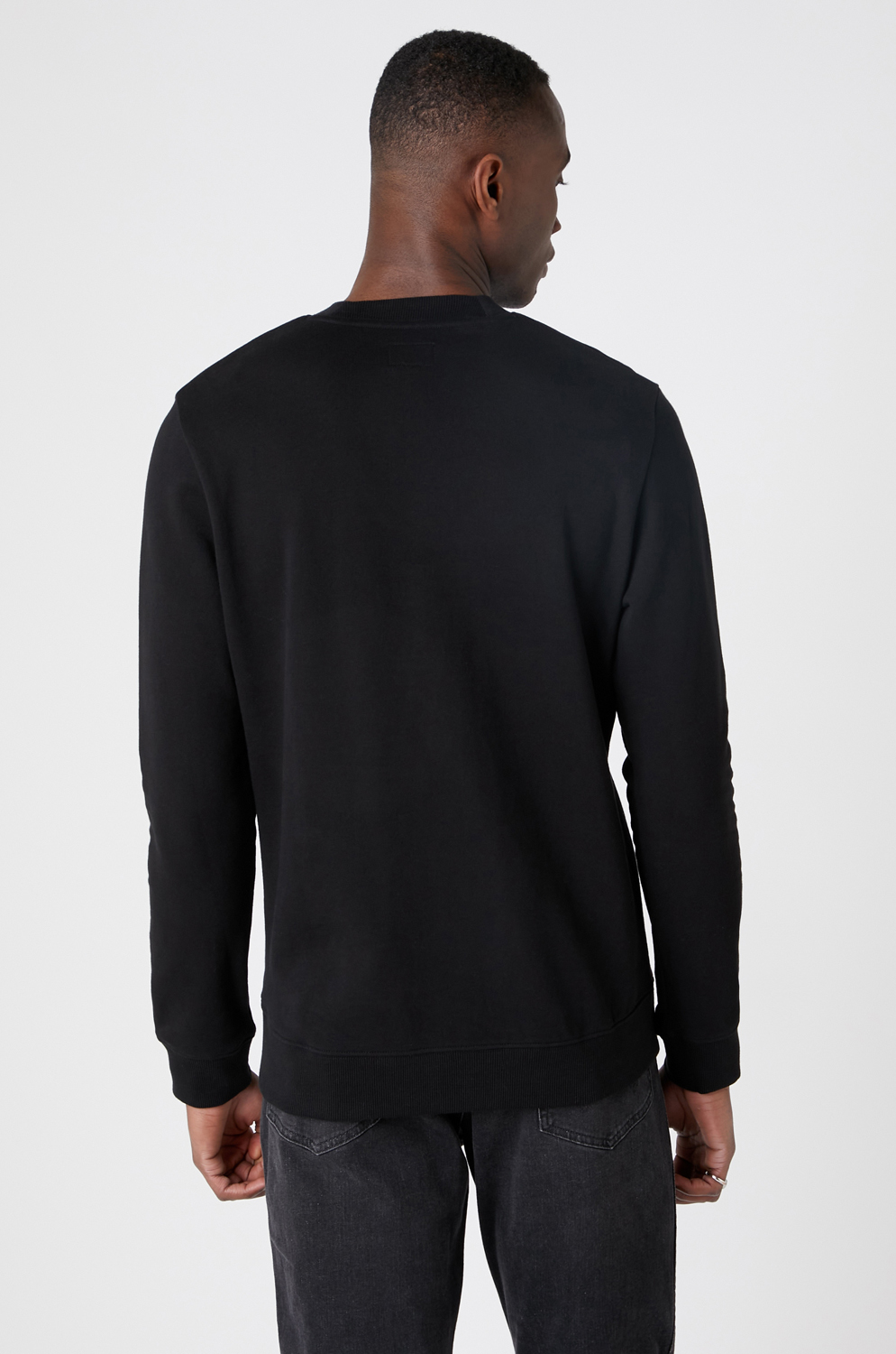 SUDADERA WRANGLER EXPLORER SWEAT BLACK