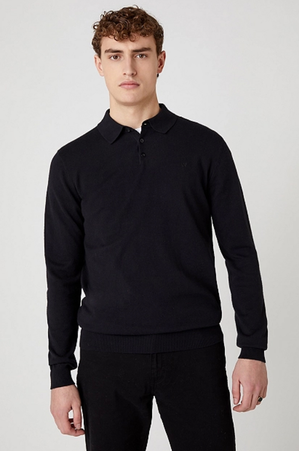 POLO  WRANGLER KNIT BLACK