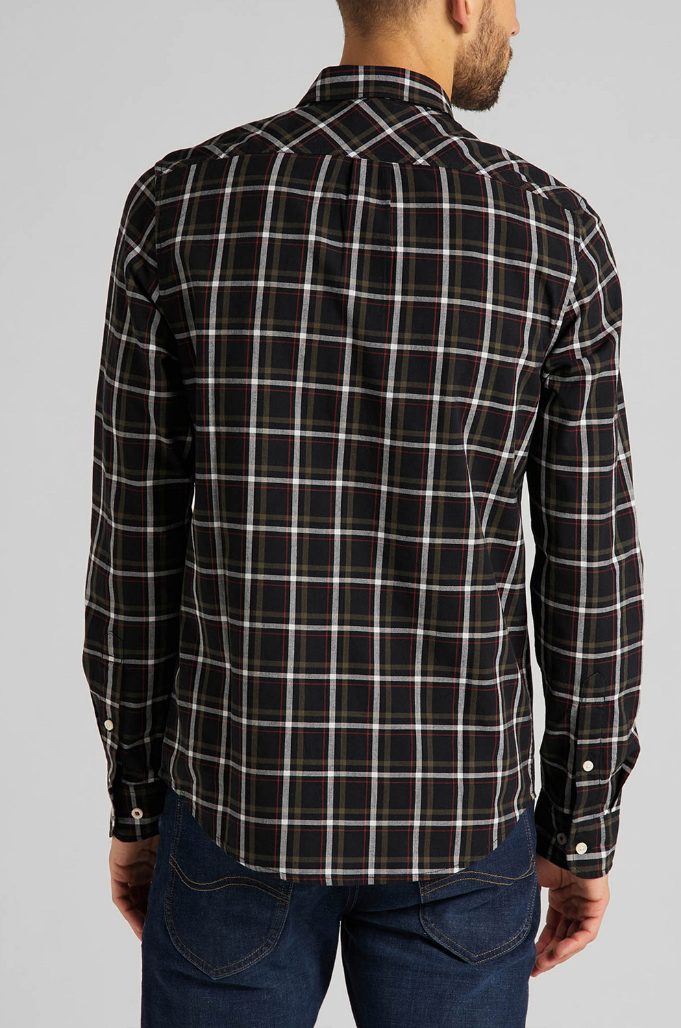 CAMISA LEE BUTTON DOWN BLACK