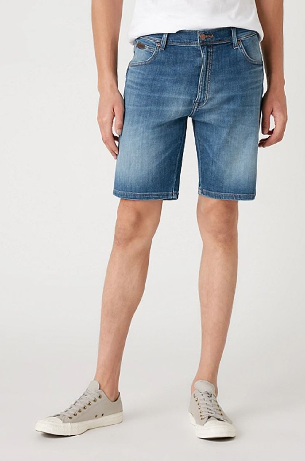 Vaquero Wrangler Texas Shorts De lite Blue