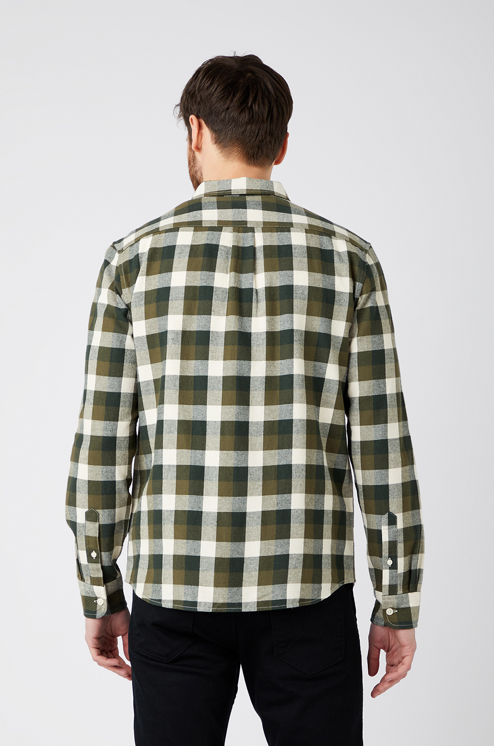 Camisa Wrangler Pkt Shirt Ivy Green