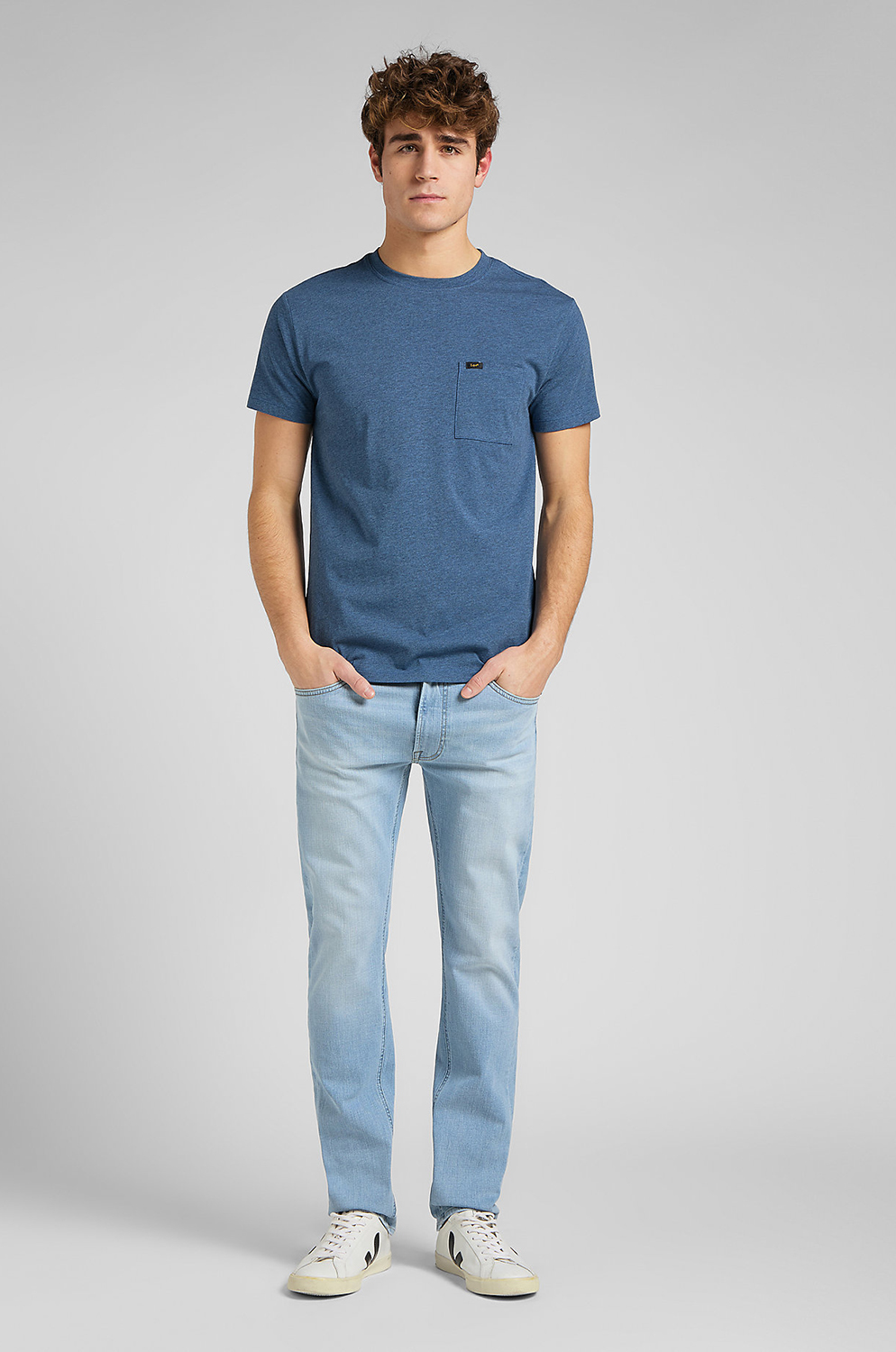 Camiseta Lee Ultimate Pocket Tere BLue Union