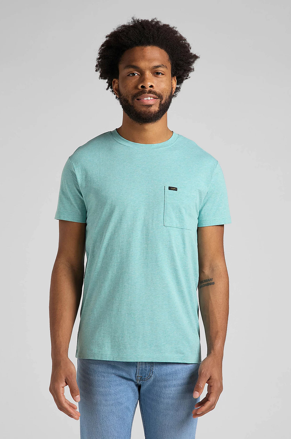 Camiseta Lee Ultimate Pocket Tee Nint Blue