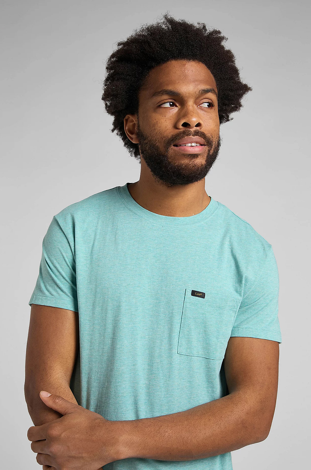 Camiseta Lee Ultimate Pocket Tee Nint Blue