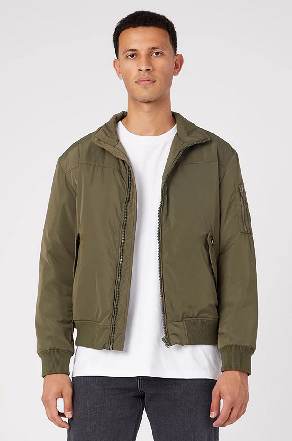 Bomber Wrangler Jacket Militare Green