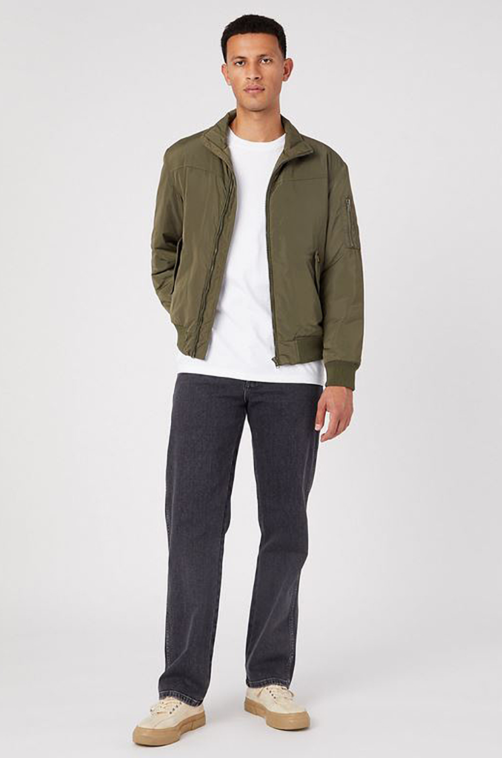 Bomber Wrangler Jacket Militare Green