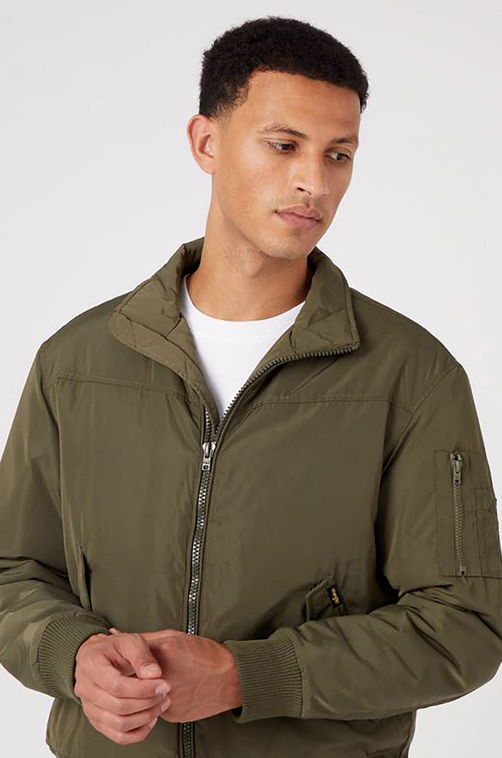 Bomber Wrangler Jacket Militare Green