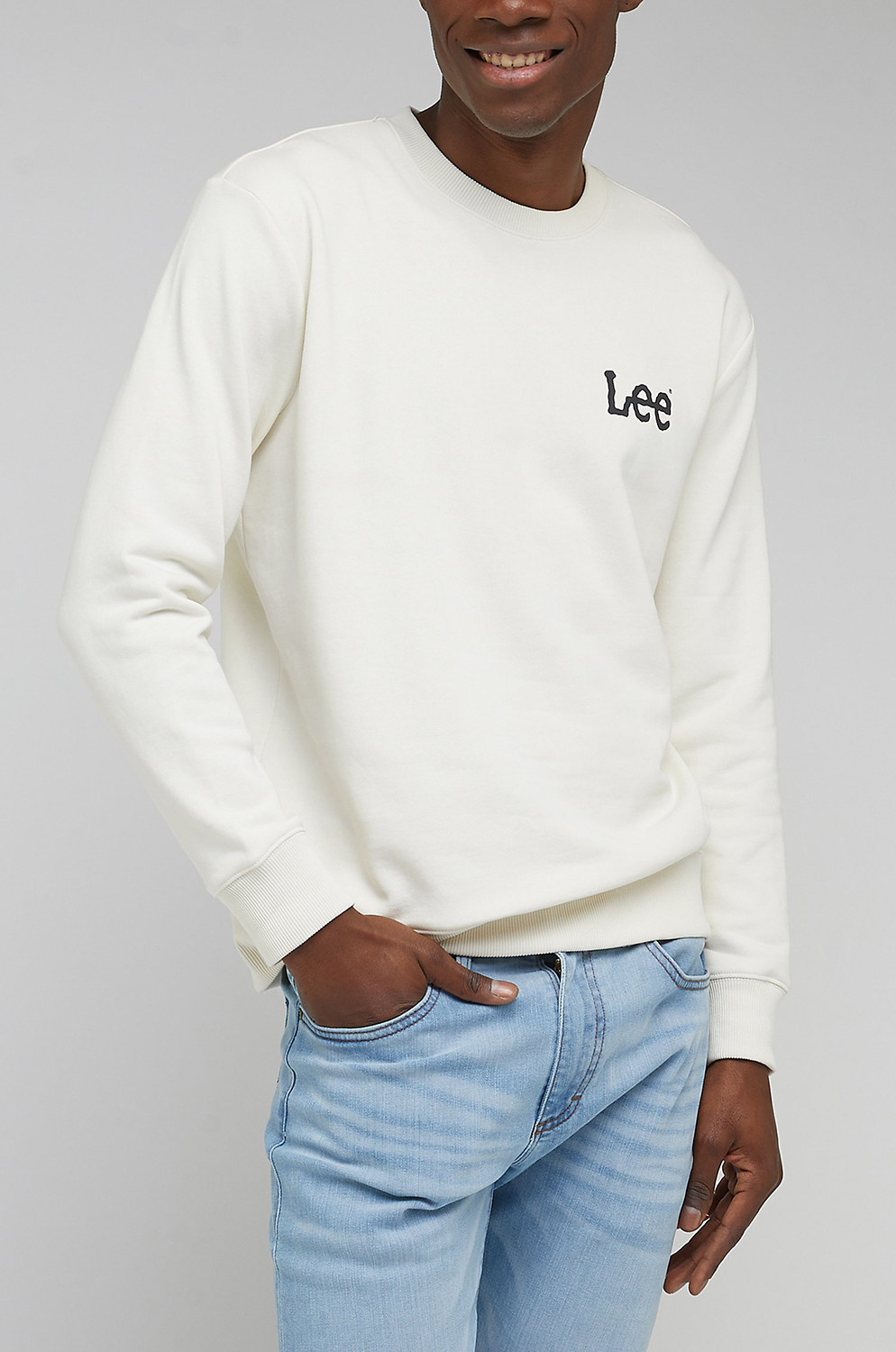 Sudadera Lee Wobbly Lee Sws Ecru