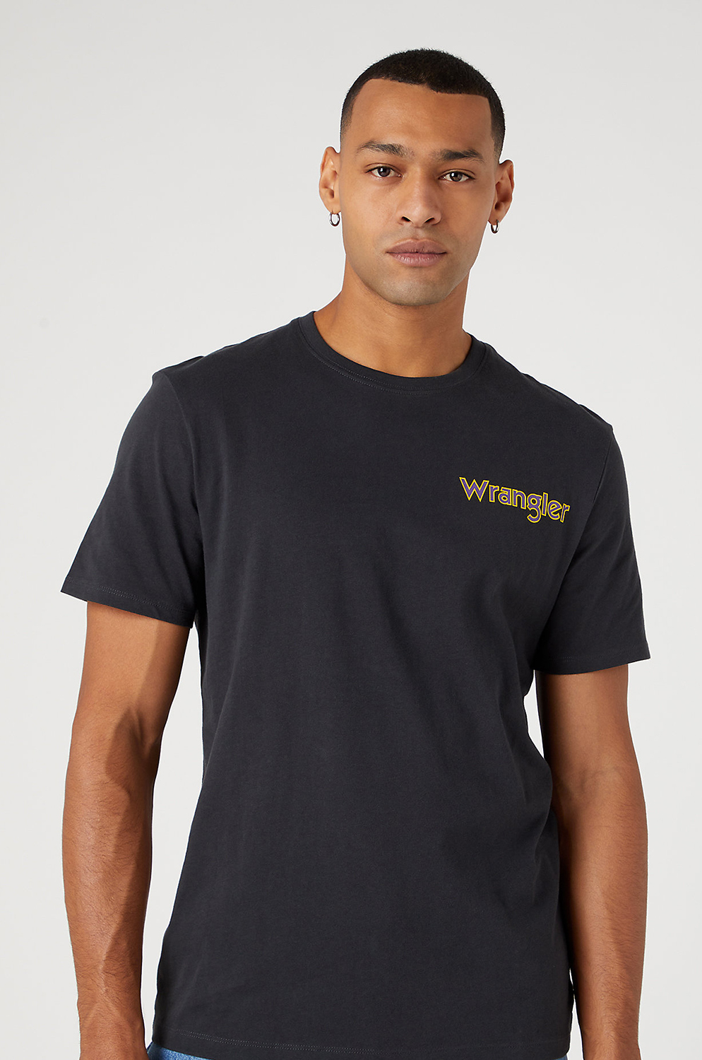 Camiseta Wrangler Graphic Tee Faded Black