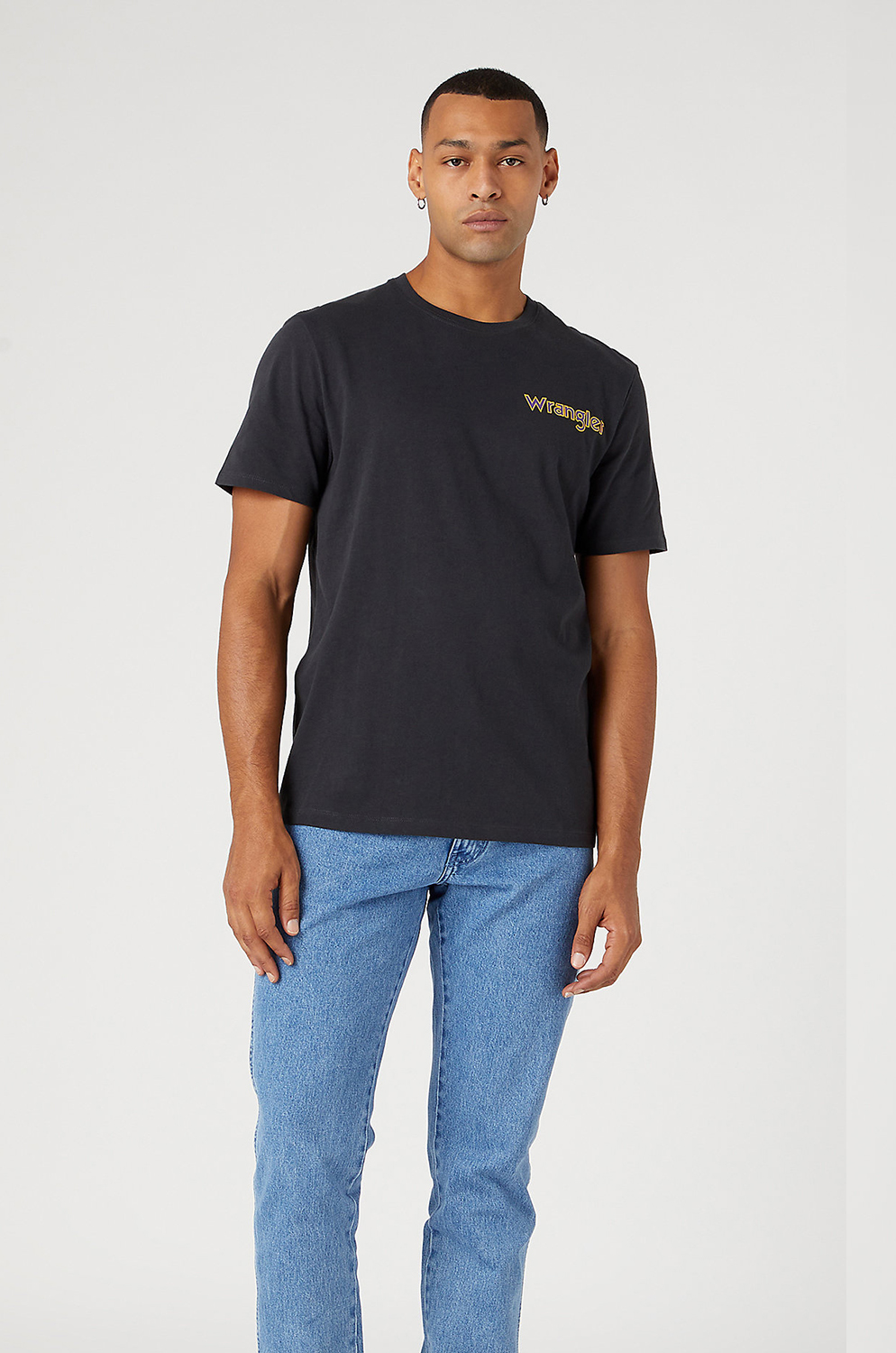 Camiseta Wrangler Graphic Tee Faded Black