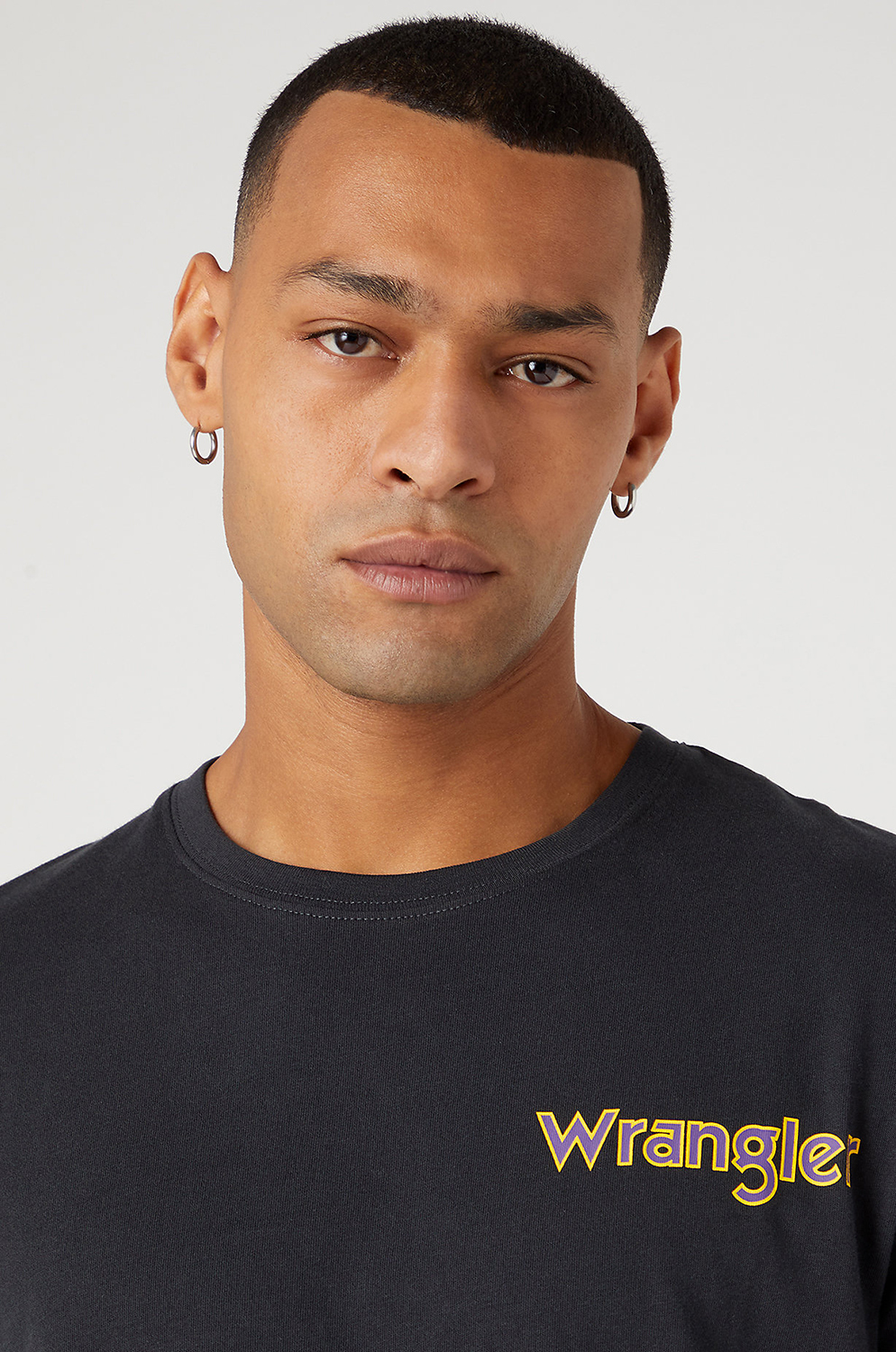 Camiseta Wrangler Graphic Tee Faded Black