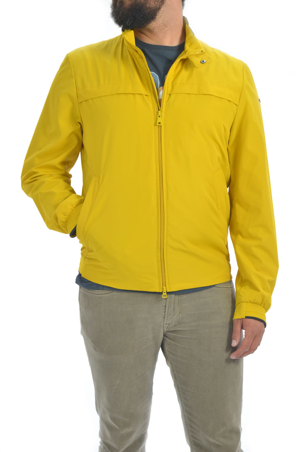 Cazadora Geox Mod M3522U Amarillo