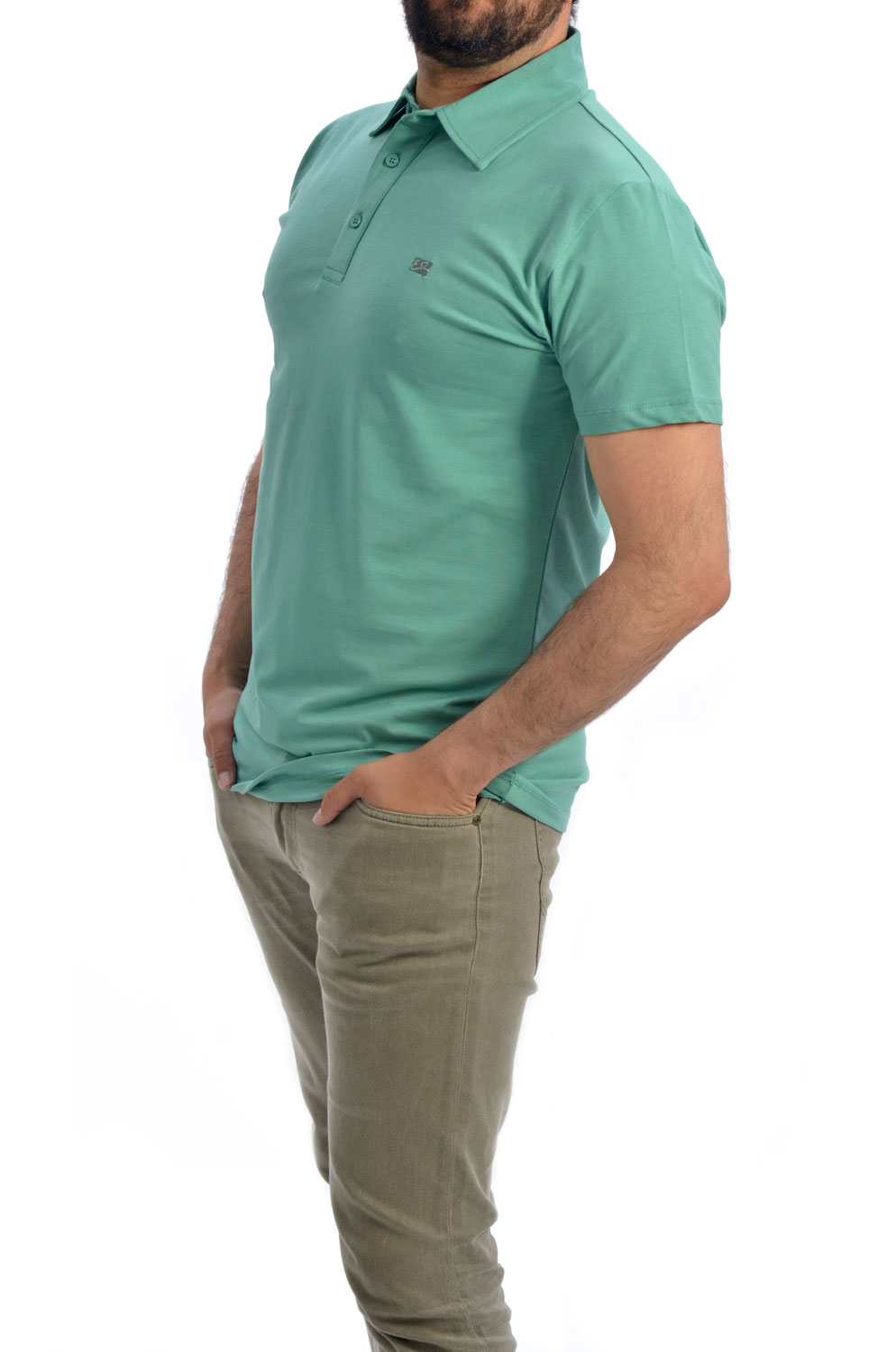 Camisero Yes Zee Mod T782 Verde