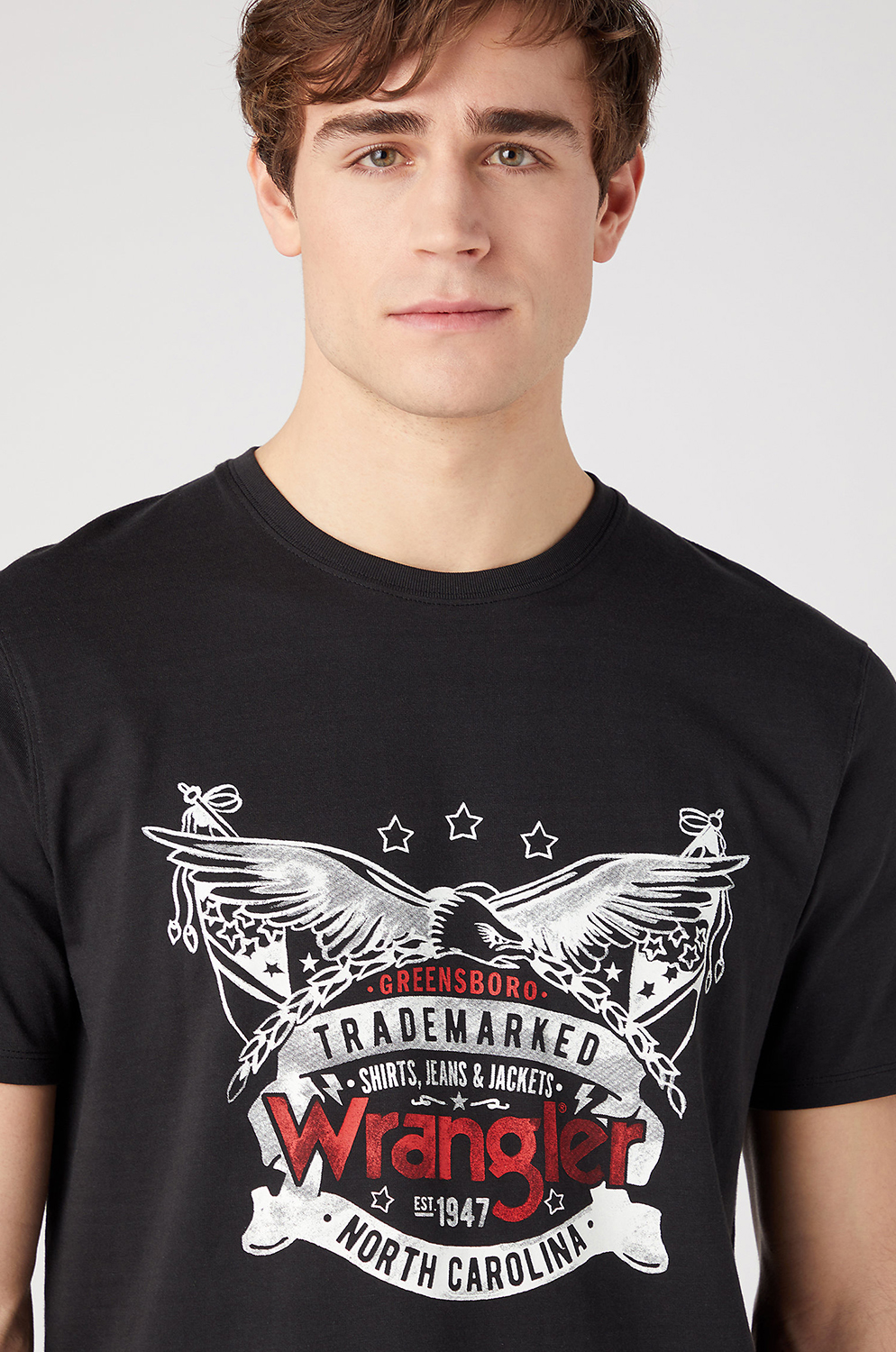 Camiseta Wrangler Americana Tee Faded Black