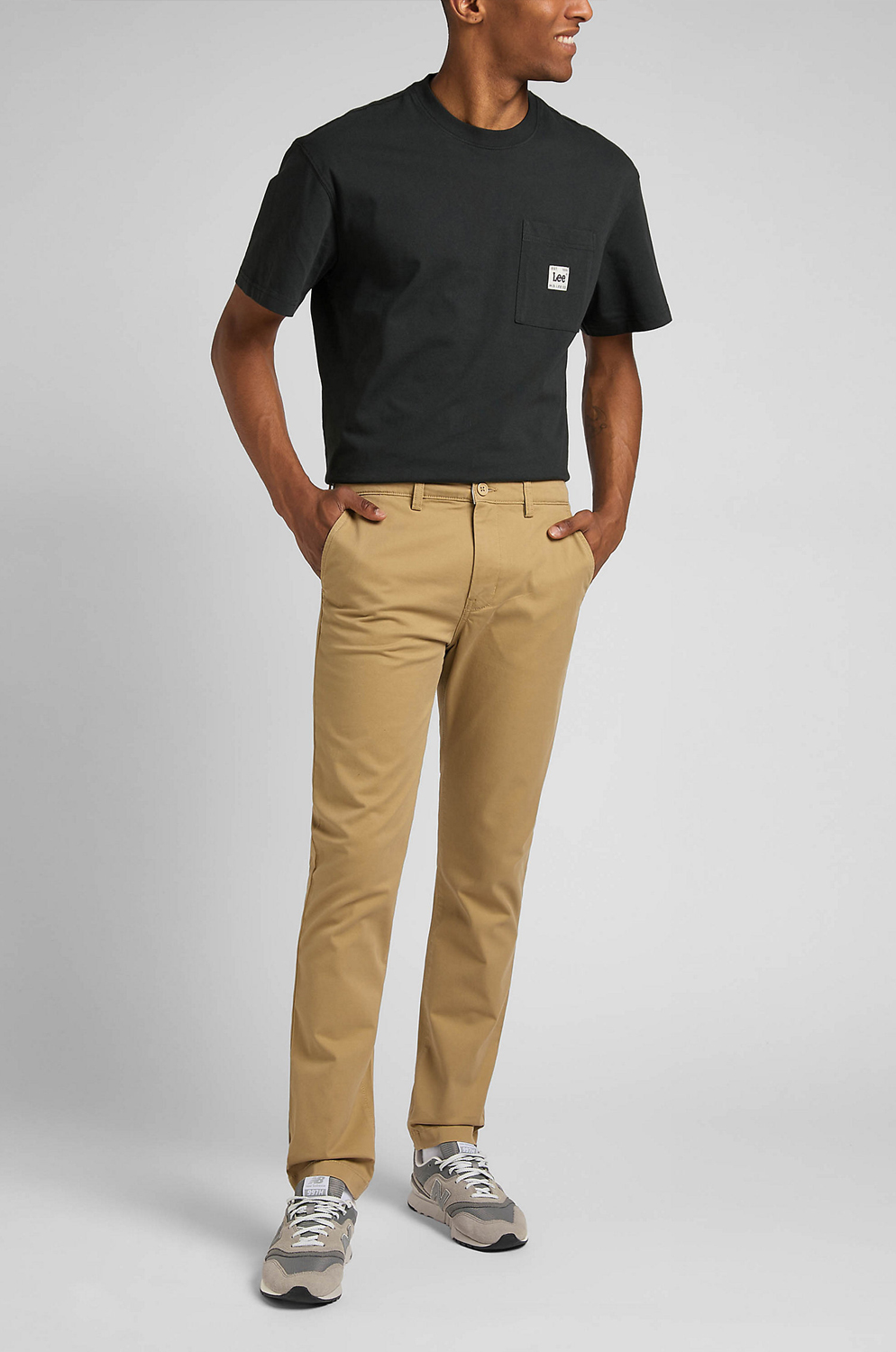 Pantalon Lee Slim Chino Clay