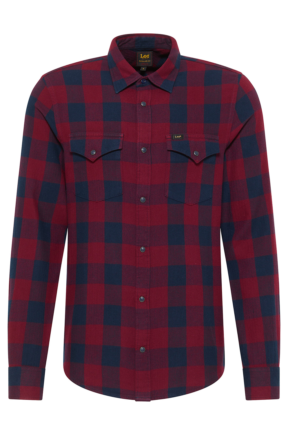 Camisa Lee Clean Western Shirt Port