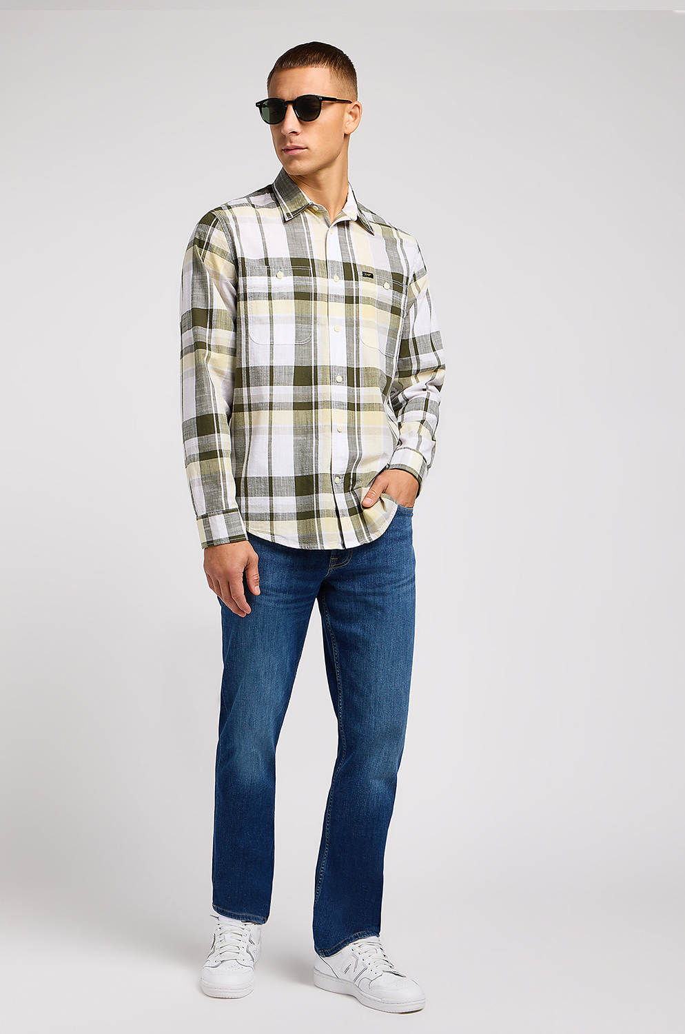 Camisa Lee Worker Shirt 2 0 kale