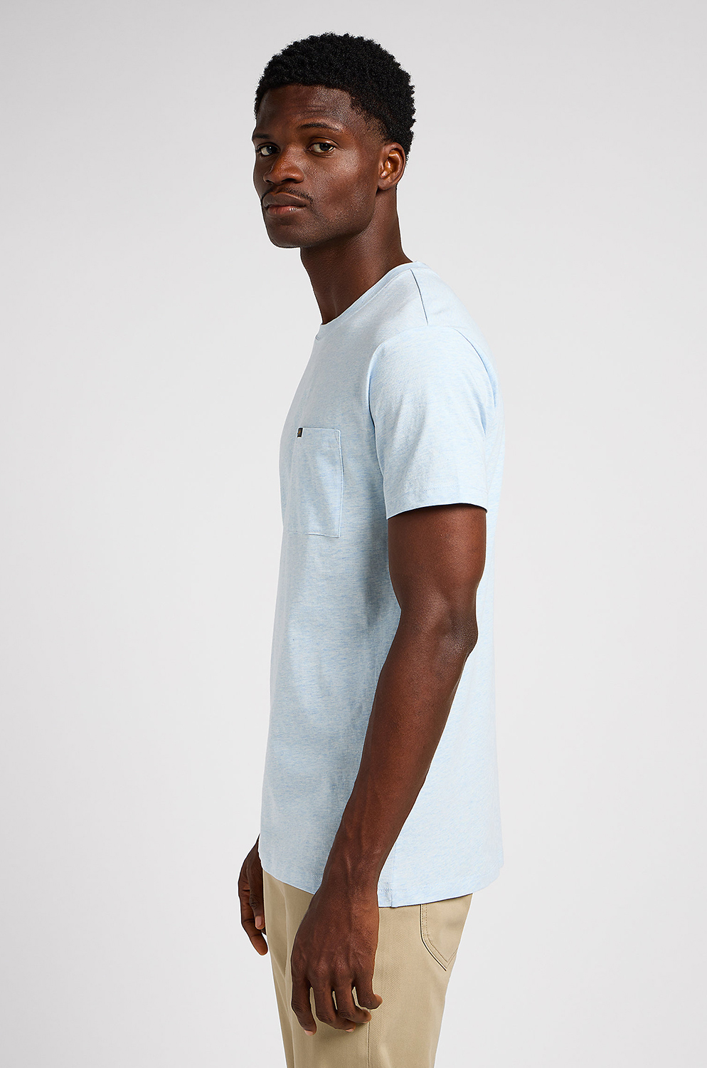 Camiseta Lee Ultimate Pocket Tee Preppy Blue