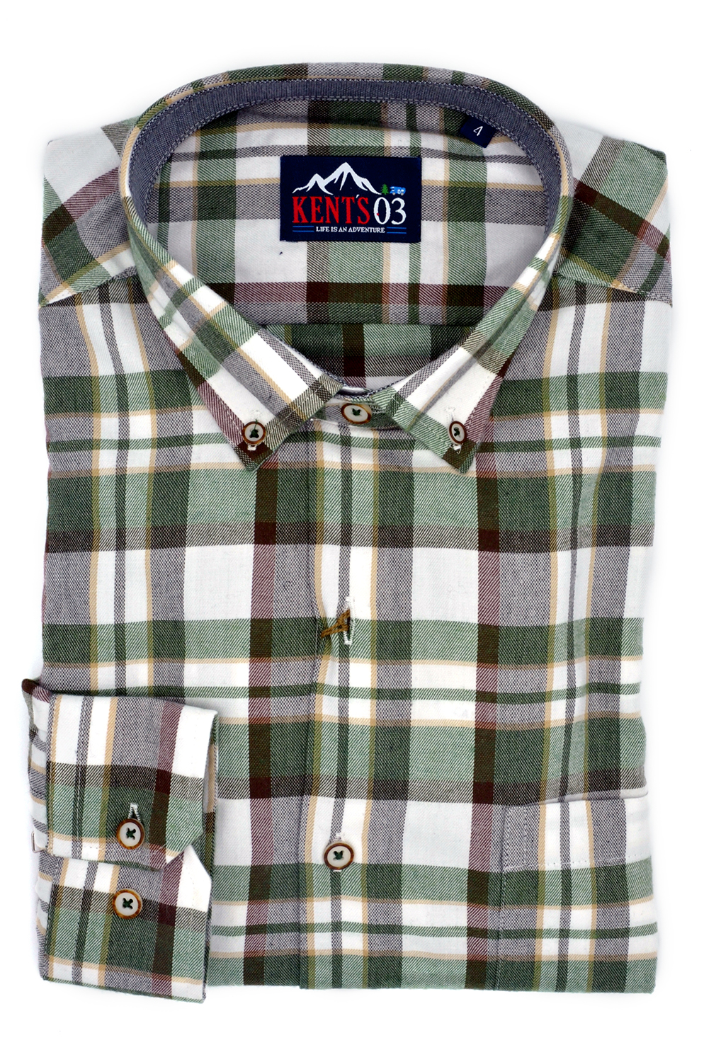 Camisa Kents Mod Calgary Verde