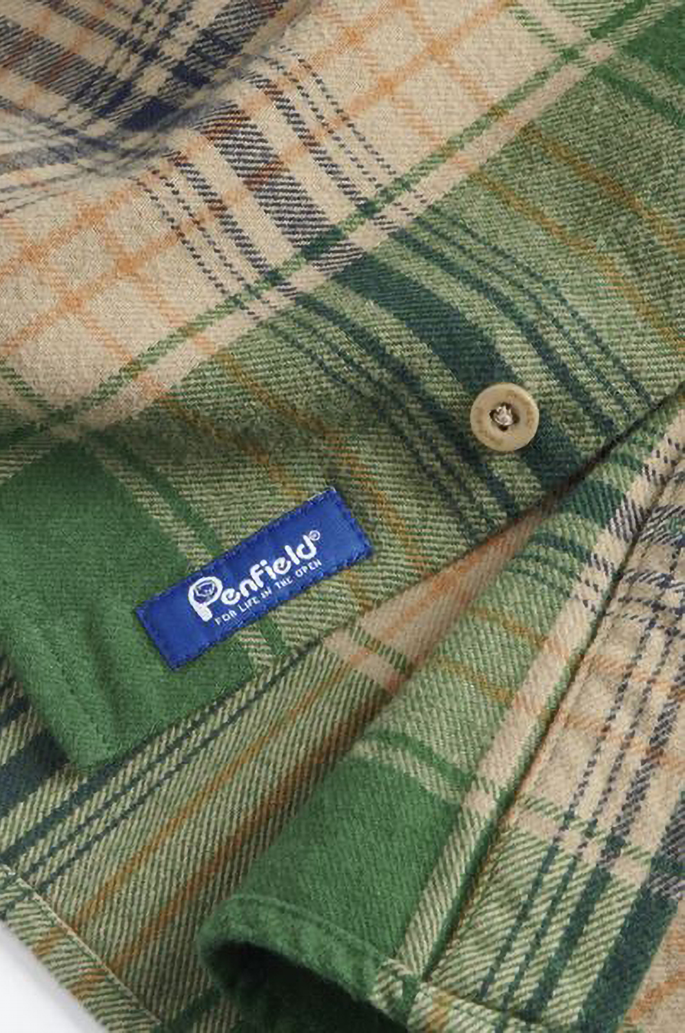 Camisa Penfield Mod Brushed Verde