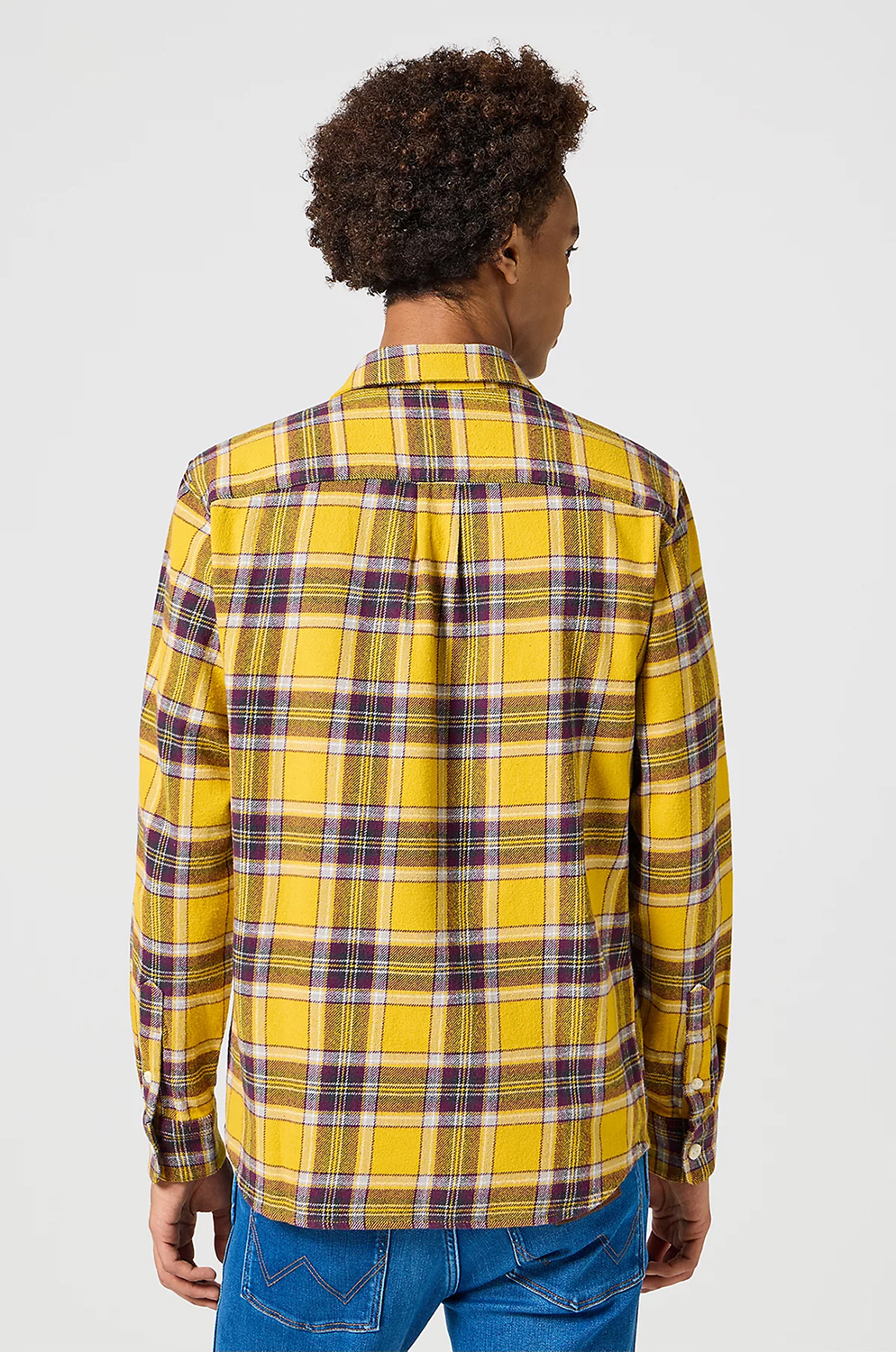 Camisa Wrangler  pkt Shirt Yellow